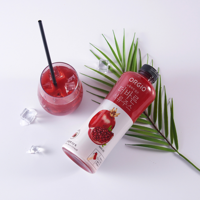 #휴플레인 석류착즙